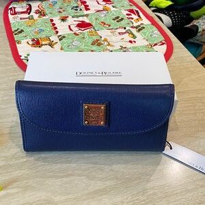 Dooney & Bourke Deep Blue Wallet